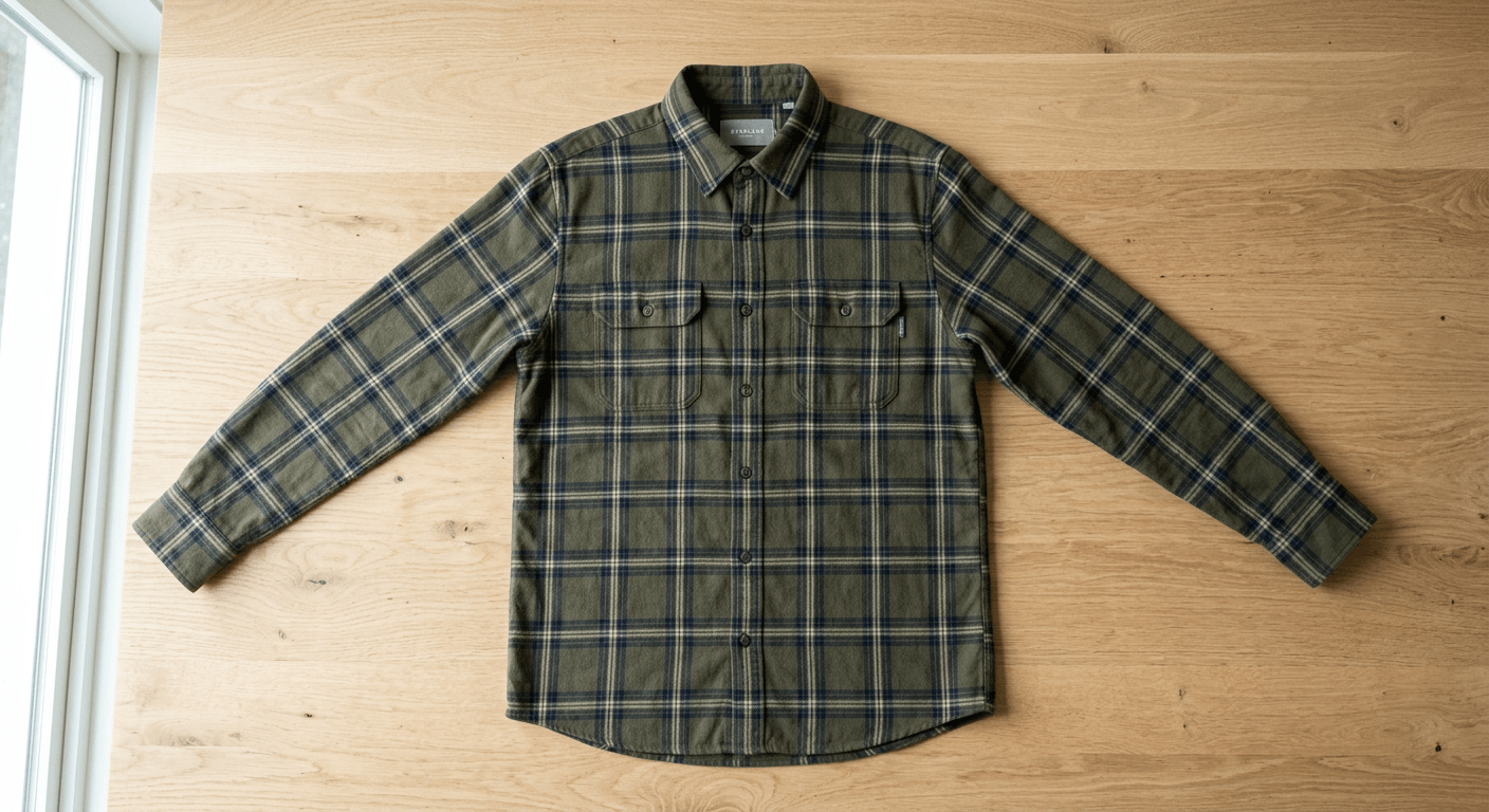 Flat-lay shirt photo