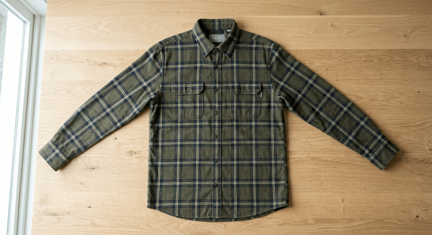 The flat-lay shirt photo it was made from